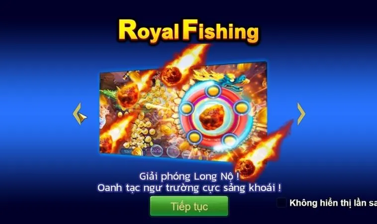 Bắn Cá Royal Fishing tại 789WIN