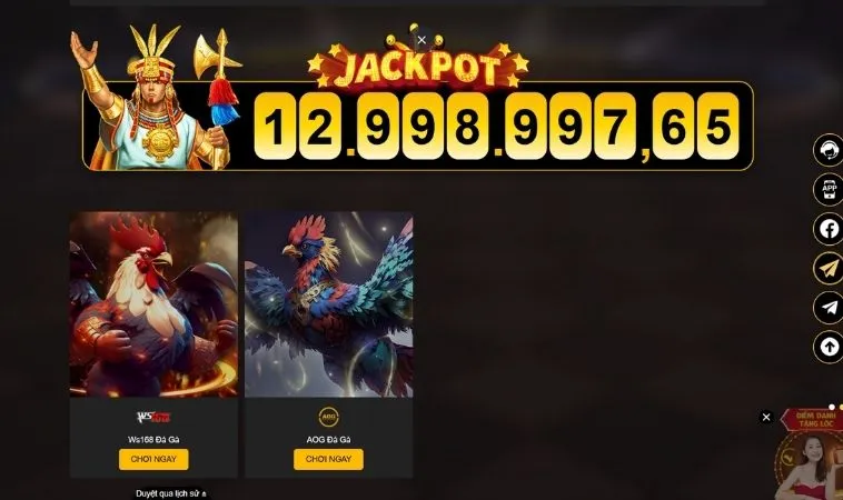 Sảnh đá gà 789WIN thiết kế giao diện đẹp, chuyên nghiệp