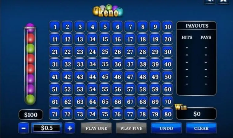 Cách Chơi Game Nhanh Keno Tại 789WIN: Hướng Dẫn Cho Người Mới 2 Cách chơi Keno tại 789WIN