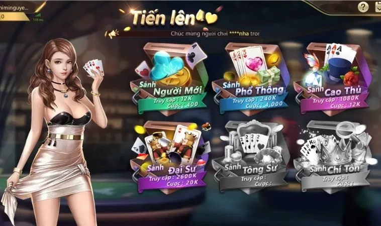 Hướng Dẫn Chơi Tiến Lên Miền Nam Tại Nhà Cái 789WIN Chuẩn Xác 2 Các phòng chơi Tiến Lên Miền Nam Tại Nhà Cái 789WIN