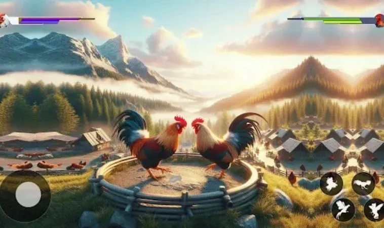 Cách Chơi Đá Gà 3D Tại 789WIN: Trải Nghiệm Đỉnh Cao 2 Đồ họa game đá gà 3D tại 789WIN thiết kế đẹp, sống động