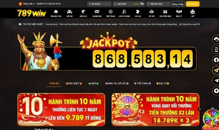 khuyến mãi 789WIN