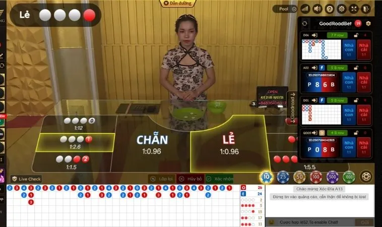 Trò Chơi Xóc Đĩa Tại 789WIN: Hấp Dẫn Và Kịch Tính 2 Các cửa cược trong game Xóc Đĩa tại 789WIN
